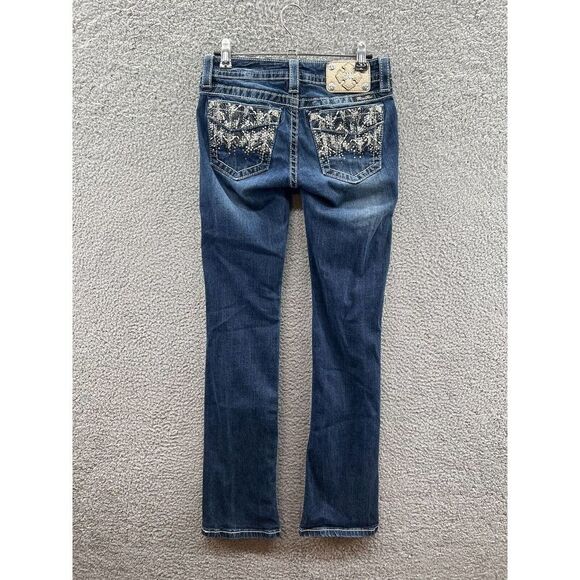 Miss Me Signature Slim Boot Women’s Size 26 Inseam 33 JE8278SBL - Picture 2 of 5